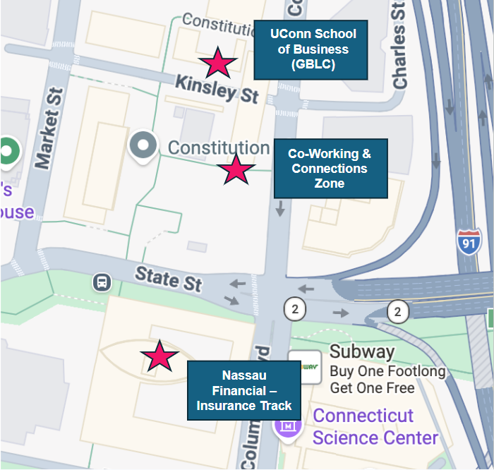 AI Day Hartford 2026 venue locations map